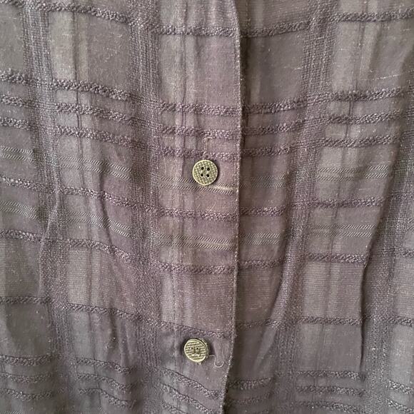 Blue Ladies Button Down Allison Daley - Picture 4 of 8